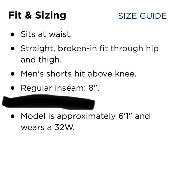 NWOT Old Navy Lived-In Straight Rust-Colored Shorts 8” Inseam - Picture 5 of 9